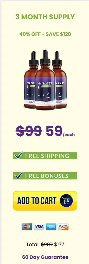 Yu Sleep Order 3 Bottles